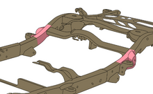 Load image into Gallery viewer, Rust Buster 00-20 Chevy Tahoe Upper Control Arm Repair Kit - Right | RB7428R