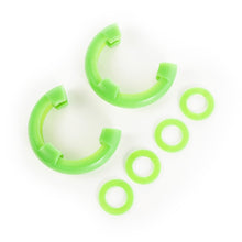 Load image into Gallery viewer, Rugged Ridge Green 3/4in D-Ring Isolator Kit Rugged Ridge