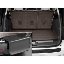 Load image into Gallery viewer, WeatherTech 21-23 GMC Yukon XL / Yukon Denali XL Seatback Cargo Liner HP w/Bumper Protector - Cocoa