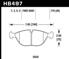 Load image into Gallery viewer, Hawk Performance 05-06 Mercedes-Benz S500/S430/E500 4Matic DTC-60 Front Race Brake Pads