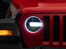 Load image into Gallery viewer, Raxiom 18-23 Jeep Wrangler JL Axial Series 9-In LED Headlights- Blk Housing (Clear Lens) Headlights Raxiom