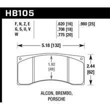 Load image into Gallery viewer, Hawk Performance 15-20 BMW 4 Series F82/F83 ER-1 Brake Pad Set