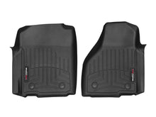 Load image into Gallery viewer, WeatherTech 2012+ Dodge Ram 1500 (Regular Cab) Front FloorLiner Vinyl Floors - Black | 449821V