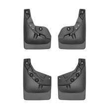 Load image into Gallery viewer, WeatherTech 24-25 Toyota Tacoma w/Fender Flares Front & Rear No Drill MudFlaps - Black WeatherTech