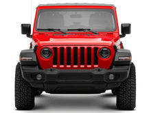 Load image into Gallery viewer, Raxiom 18-23 Jeep Wrangler JL Axial Series 9-In LED Angel Eye Headlights- Blk Housing (Clear Lens) Headlights Raxiom