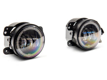 Load image into Gallery viewer, Raxiom 07-18 Jeep Wrangler JK Axial Series 4-In LED Devil Eyes Fog Lights w/ Halo Headlights Raxiom