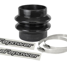Load image into Gallery viewer, aFe Air Intake Components afe Magnum FORCE Intake Coupling Kit (3-1/8 IN ID to 3 IN ID x 3-1/2 IN L) Straight Black
