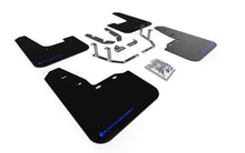 Load image into Gallery viewer, Rally Armor 18-23 Ford Fiesta ST MK8 Black UR Mud Flap w/Blue Logo Mud Flaps Rally Armor