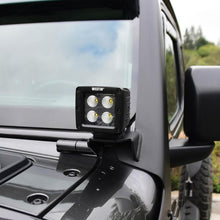 Load image into Gallery viewer, Westin 18-19 Jeep Wrangler Pillar LED Light Mount - Black Westin