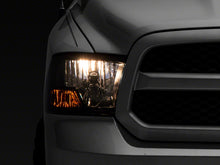 Load image into Gallery viewer, Raxiom 09-18 Dodge RAM 1500 Axial OEM Rep Headlights w/ Single Bulb- Chrome Housing (Smoked Lens) Headlights Raxiom