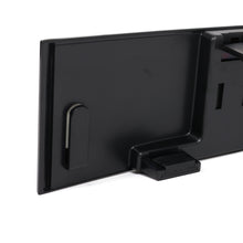 Load image into Gallery viewer, BLOX Racing 290mm Convex Mirror Black Frame Blue Tint BLOX Racing