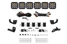 Load image into Gallery viewer, Diode Dynamics Prinsu/Sherpa Roof Rack SS5 6-Pod CrossLink Mounting Kit - Sport White Driving Roof Rack Diode Dynamics