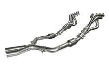 Load image into Gallery viewer, Kooks 05-10 Ford Mustang GT Manual 1 5/8in x 2 1/2in SS Long Tube Headers and OEM Catted SS X Pipe Kooks Headers