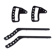 Load image into Gallery viewer, Rugged Ridge Aluminum Grab Handles F/R Kit Black 07-18 Jeep Wrangler JK/JKU Rugged Ridge