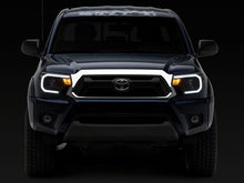Load image into Gallery viewer, Raxiom 12-15 Toyota Tacoma Axial Series Headlights w/ LED Bar- Blk Housing (Clear Lens) Headlights Raxiom
