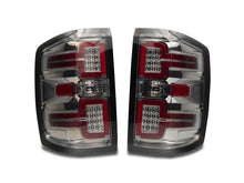 Load image into Gallery viewer, Raxiom 14-18 Chevrolet Silverado 1500 LED Tail Lights/SeqTurn Signals- Chrome- Smoked Lens | S114458