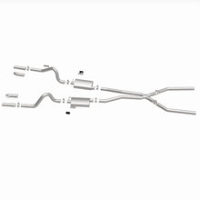 Load image into Gallery viewer, MagnaFlow Exhaust Products Exhaust System Kit MagnaFlow Exhaust Products Magnaflow Street Series Stainless Crossmember-Back System 15816