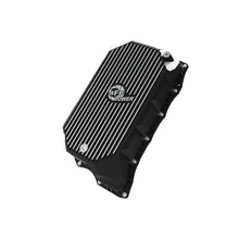 Load image into Gallery viewer, aFe 20-25 GM Diesel V8-6.6L L5P Transmission Pan w/ Machined Fins - Black