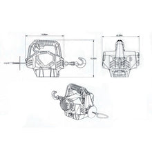 Load image into Gallery viewer, Superwinch Hand Hauler 1000 Winch 24 VDC 1000 lbs Line Pull Soft Shackle Rope End Safely Superwinch