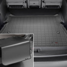 Load image into Gallery viewer, WeatherTech 15-23 Ford Edge / 19-22 Edge ST Seatback Cargo Liner HP w/Bumper Protector - Black WeatherTech