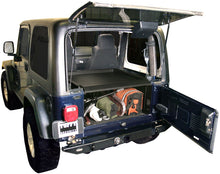 Load image into Gallery viewer, Tuffy Tj Lj & Yj Security Deck Enclosure- 01 Blk Cargo Boxes & Bags Tuffy Products
