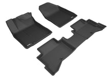 Load image into Gallery viewer, 3D MAXpider 2017-2019 Kia Niro Kagu 1st & 2nd Row Floormats - Black | L1KA04401509