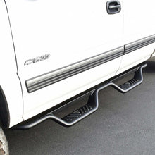 Load image into Gallery viewer, Westin 99-13 Chevrolet Silverado 1500 (Ext. Cab) Outlaw Drop Nerf Step Bars - Textured Black Westin