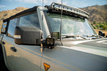 Load image into Gallery viewer, DV8 Offroad 2021 Ford Bronco A Pillar Dual Light Pod Drop Mounts Light Mounts DV8 Offroad