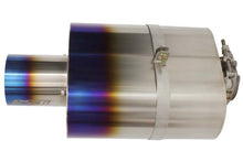 Load image into Gallery viewer, GReddy Universal 3.0in RS-Ti Oval Titanium Muffler | 11003530