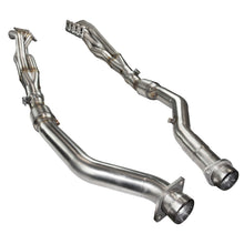 Load image into Gallery viewer, Kooks 2012+ WK2 Jeep/ Durango 6.4L 1-7/8in x 3in SS Long Tube Headers - Cat SS Conn Pipe Kooks Headers