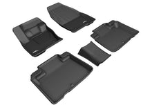 Load image into Gallery viewer, 3D MAXpider 2016-2020 Lincoln Nautilus/Mkx Kagu 1st & 2nd Row Floormats - Black | L1LC00801509