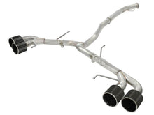 Load image into Gallery viewer, aFe Takeda 3in SS Exhaust Cat-Back 09-14 Nissan GTR V6 3.8L Carbon Fiber Tips Catback aFe