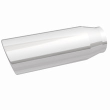 Load image into Gallery viewer, MagnaFlow Exhaust Products Exhaust Tail Pipe Tip MagnaFlow Exhaust Products Magnaflow Single Exhaust Tip - 2.5in. Inlet/3.5in. Outlet 35190
