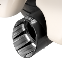Load image into Gallery viewer, Vance & Hines Harley Davidson M8 Touring Razorback 450 Slip-ons - Black | 47960