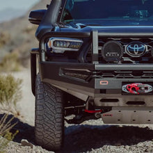 Load image into Gallery viewer, ARB 16-23 Toyota Tacoma Summit MKII Bumper Kit w/ LED Fog Lights & Winch Install Kit - Black Bull Bars ARB