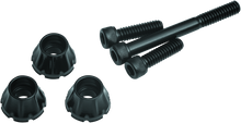 Load image into Gallery viewer, Kuryakyn Windshield Screws FLH Black Misc Powersports Kuryakyn
