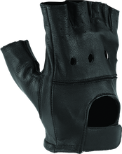 Load image into Gallery viewer, Kuryakyn Leather By River Road Diamond Shorty Gloves Black Womens - Small Gloves Kuryakyn