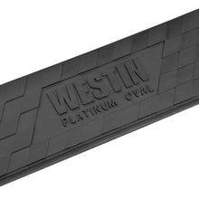 Load image into Gallery viewer, Westin 18-22 Jeep Wrangler JLU 4dr Platinum 4 Oval Nerf Step Bars - Tex. Blk Westin