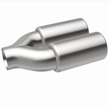 Load image into Gallery viewer, MagnaFlow Exhaust Products Exhaust Tail Pipe Tip MagnaFlow Exhaust Products Magnaflow Dual Exhaust Tip - 2.25in. Inlet/3in. Outlet 35167