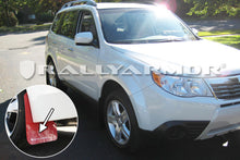 Load image into Gallery viewer, Rally Armor 09-13 Subaru Forester Red UR Mud Flap w/ White Logo Mud Flaps Rally Armor