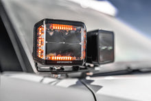 Load image into Gallery viewer, Go Rhino 22-23 Toyota Sequoia / 23-24 Toyota Tundra XE Hood Hinge Cube Light Mount Go Rhino