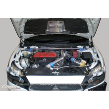Load image into Gallery viewer, GReddy 08-11 Mitsubishi Evo X CZ4A Engine Hood Lifter Kit (Designed for OEM weight hoods.)