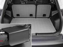 Load image into Gallery viewer, WeatherTech 21-26 Cadillac Escalade Behind Seating w/Bumper Protector SeatBack Cargo Liner - Grey | 421716IMSK