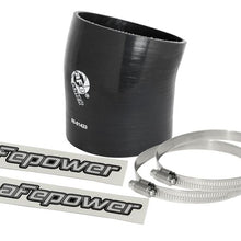 Load image into Gallery viewer, aFe Air Intake Components afe Magnum FORCE Intake Coupling Kit (4-1/4 IN ID to 3-7/8 IN ID x 17 Deg.) Elbow Coupler - Black