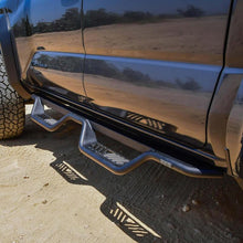Load image into Gallery viewer, Westin 2024 Toyota Tacoma Outlaw Drop Nerf Step Bars - Textured Black Westin