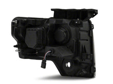 Load image into Gallery viewer, Raxiom 09-14 Ford F-150 G2 Super White LED Halo Projector Headlights- Black Housing- Clear Lens | T542835