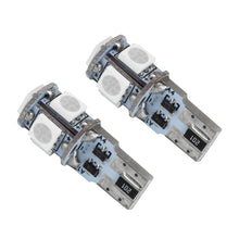 Load image into Gallery viewer, ORACLE Lighting Bulbs Oracle T10 5 LED 3 Chip SMD Bulbs (Pair) - Aqua