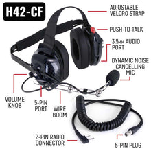 Load image into Gallery viewer, Rugged Radios IMSA Driver & Crew Chief Long Track Racing Kit w/ RDH16 Radios | IMSA-RDH-U-LT