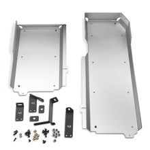Load image into Gallery viewer, Rugged Ridge 18-23 Jeep Wrangler JLU 4dr Alum. Skid Plate for Gas Tank/Exhaust - Tex. Blk Rugged Ridge