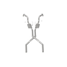Load image into Gallery viewer, MagnaFlow Exhaust Products Exhaust System Kit MagnaFlow Exhaust Products Magnaflow Street Series Stainless Crossmember-Back System 15899